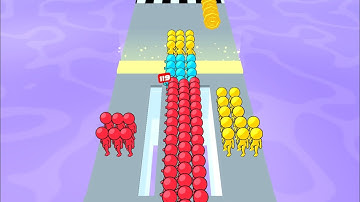 Runner Pusher - All Levels Gameplay Android, iOS