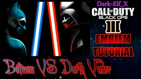 Black Ops 3 Emblem - Batman VS Darth Vader