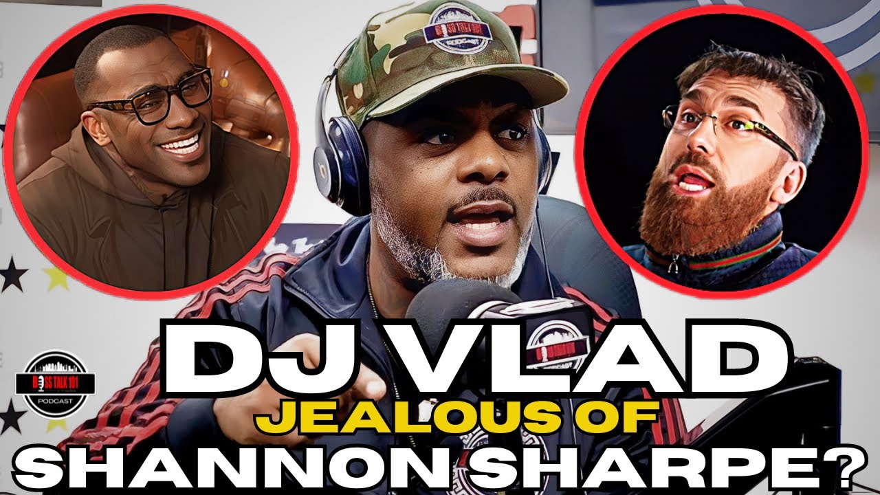 DJ Vlad Shannon Sharpe Beef! Does DJ Vlad Control Black Culture/ NEWS? Podcast Beef!