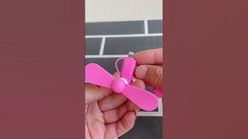 Portable 3 in 1 mute home travel office mini cooling fan | Usb gadget fans portable cellphone fan