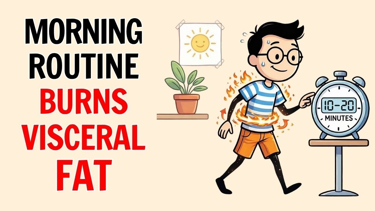 This Morning Routine Forces Your Body to Burn Visceral Fat All Day | Science Explained