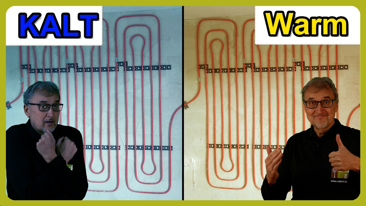 Wandheizung wird NICHT warm? Ursachen & Lösungen (Hydraulischer Abgleich)