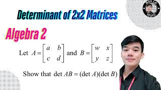 Finding the Determinant of 2x2 Matrices | Step-by-step Algebra Tutorial