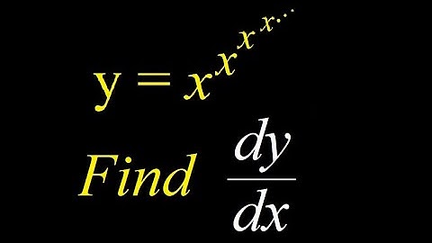 Derivative of x^x^x^x^x^x^x^x.......