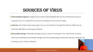 Sources of computer virus