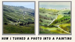 Turning A Photo Into A Painting: My Creative Process