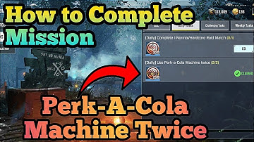 How To Use Perk-A-Cola Machine in Zombie Mode | Cod Mobile