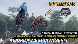 M Athar Terus Disoraki Penonton Karena Aksi Ini Kejurda Grasstrack Jabar Seri 1 Siliwangi