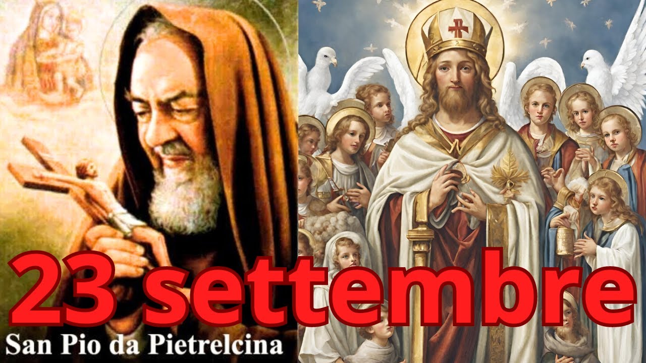 Il Santo del Giorno 23 Settembre. Onomastico del 23 Settembre - YouTube