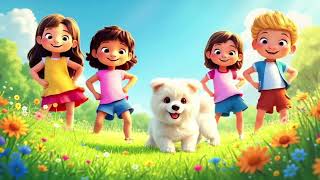 Bongo Was His Name-O 🎶🐶 | Fun Kids Spelling Song & Sing-Along #KidsSongs #SpellingSong #singalong 