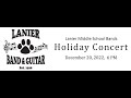 Capture de la vidéo Winter Concert | Lms Bands (Fall 2022)