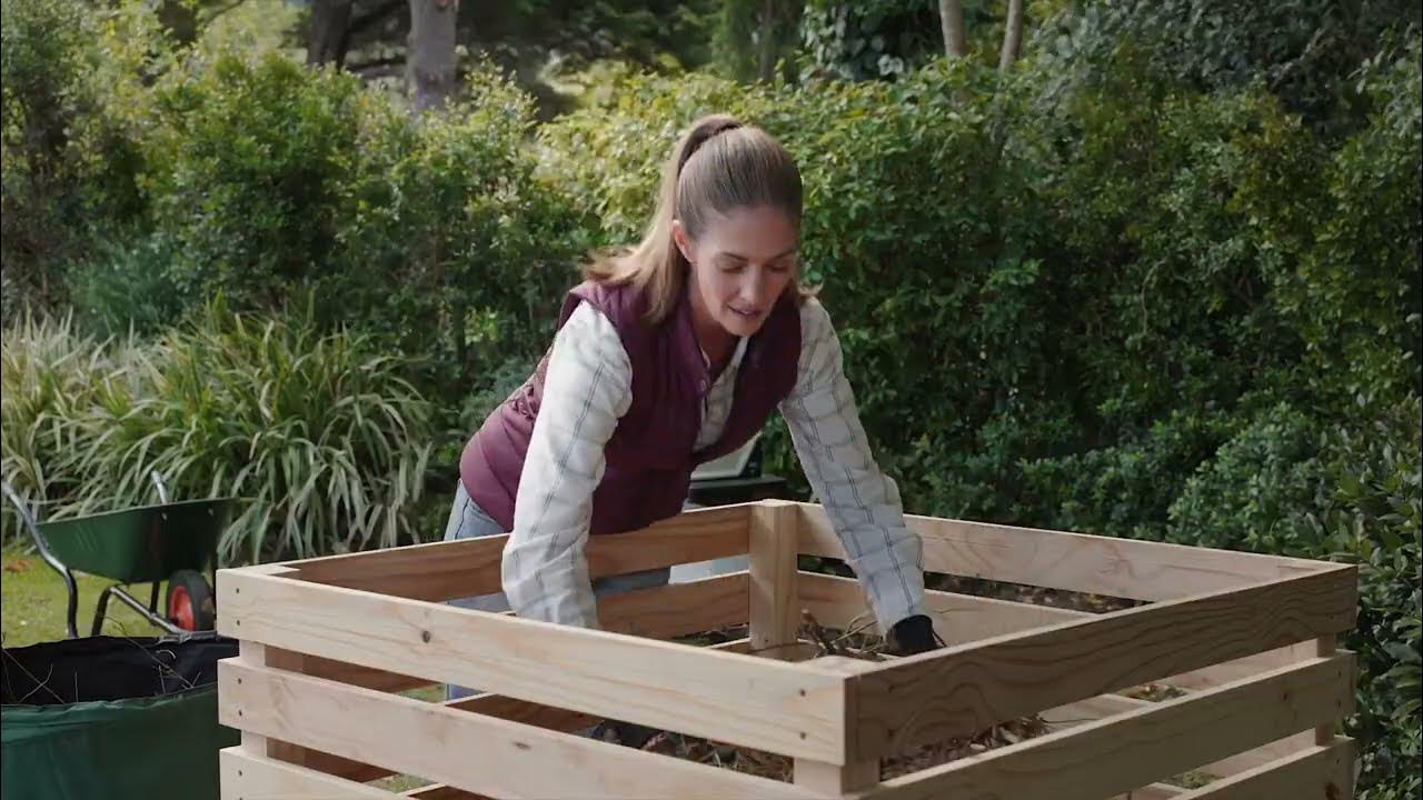 How to Fill a Compost Bin YouTube