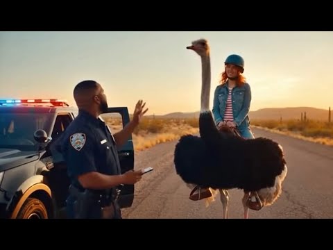 Ma’am You Can’t Ride That Ostrich