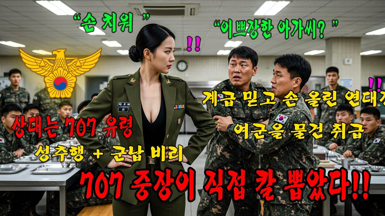 707특임대 여군 중장, 식당에서 손 올린 연대장… 그날 오후 공개 체포