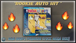 ROOKIE AUTO HIT!! NBA PANINI HOOPS PREMIUM STOCK MEGA BOX!! THIS BOX WAS INSANE!! ZION PULL & MORE!!