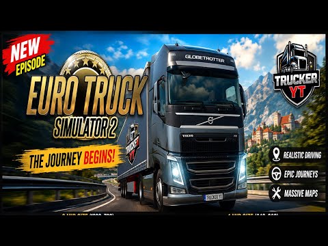 Euro Truck Simulator 2 — Indian Trucker Takes on Europe! 🇮🇳🇪🇺 by Trucker YT 