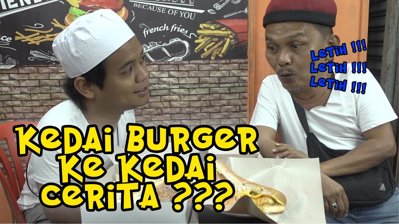 INGAT KAN KEDAI BURGER BIASA JE, TAPI PADU!!!!