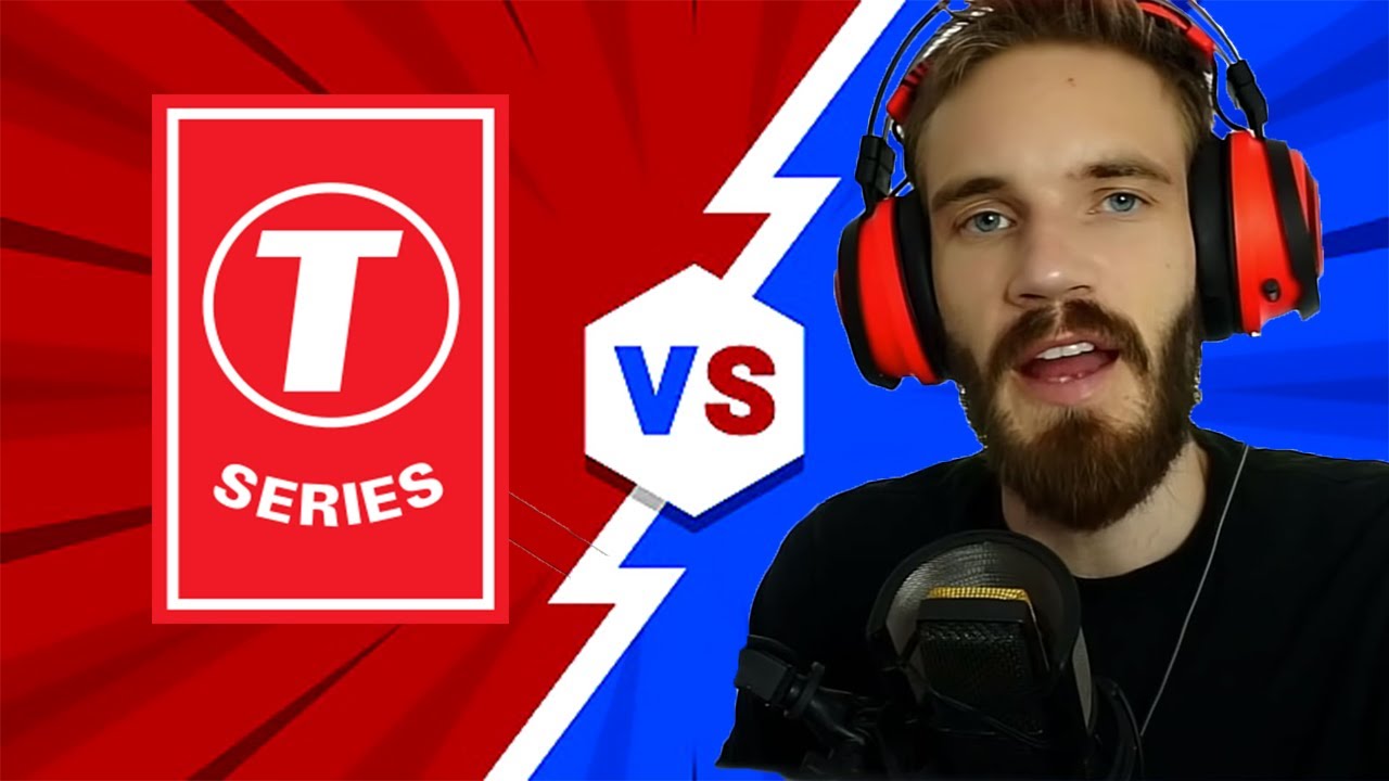 Pewdiepie vs T-series 2008-2020 - YouTube