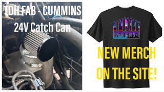 NEW TDH T SHIRTS (+Merch) & 98.5-02 Dodge Ram 24v Cummins Catch Cans. by The Dog House 213 views 9 months ago 8 minutes, 44 seconds