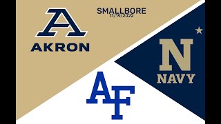 2022 Akron vs Navy & Air Force - SMALLBORE