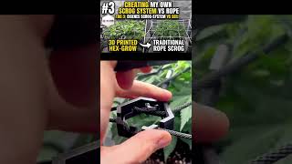 SCROG vs. Rope! #3 🌿 #3ddruck #bambulab #3dprinting