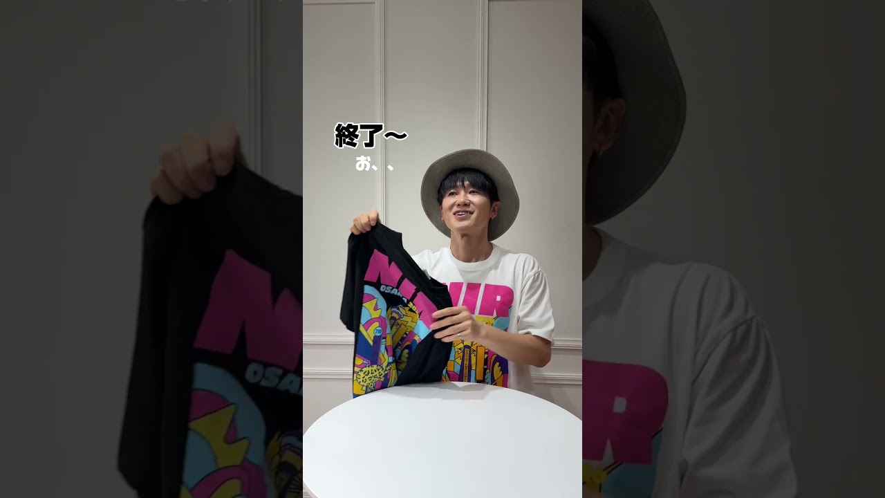 ナオトの日2026まであと2日!恒例のグッズ紹介!本日はTシャツをご紹介^^ #ナオトインティライミ #ナオト #naoto #ライブ #ナオトの日