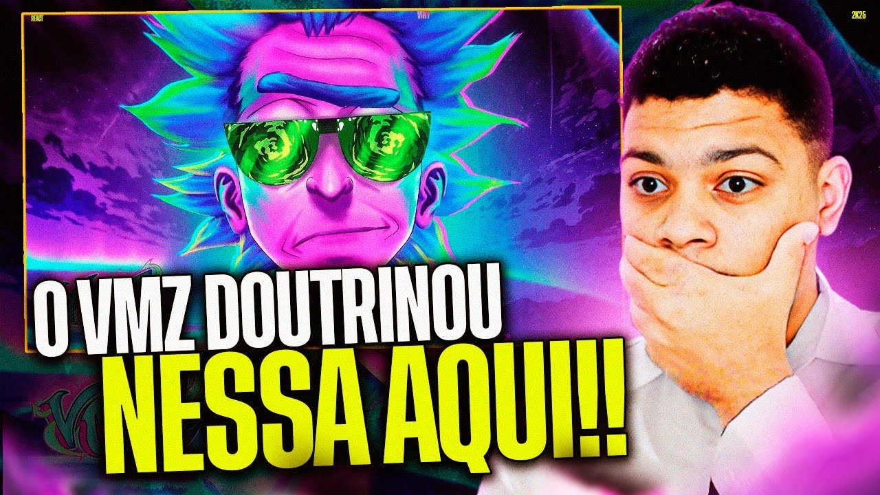 O RICK TEM ESSE LADO DEPRESSIVO? | VMZ - Insuficiência Cósmica [REACT]