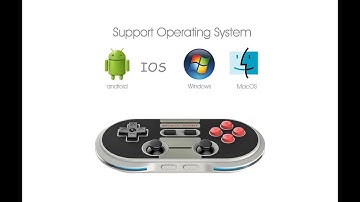8Bitdo NES30 PRO Bluetooth Wireless Controller GamePad For Android IOS - Test