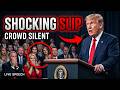 Trump’s Shocking Slip Stuns Crowd Into Silence During Major Speech