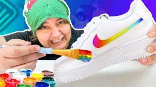 I Try Customizing Nike Shoes First Time Viral TikTok Trend