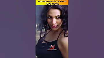 INTERESTING FACTS ABOUT RAAZ MOVIE #shorts #viralshorts #viralvideos