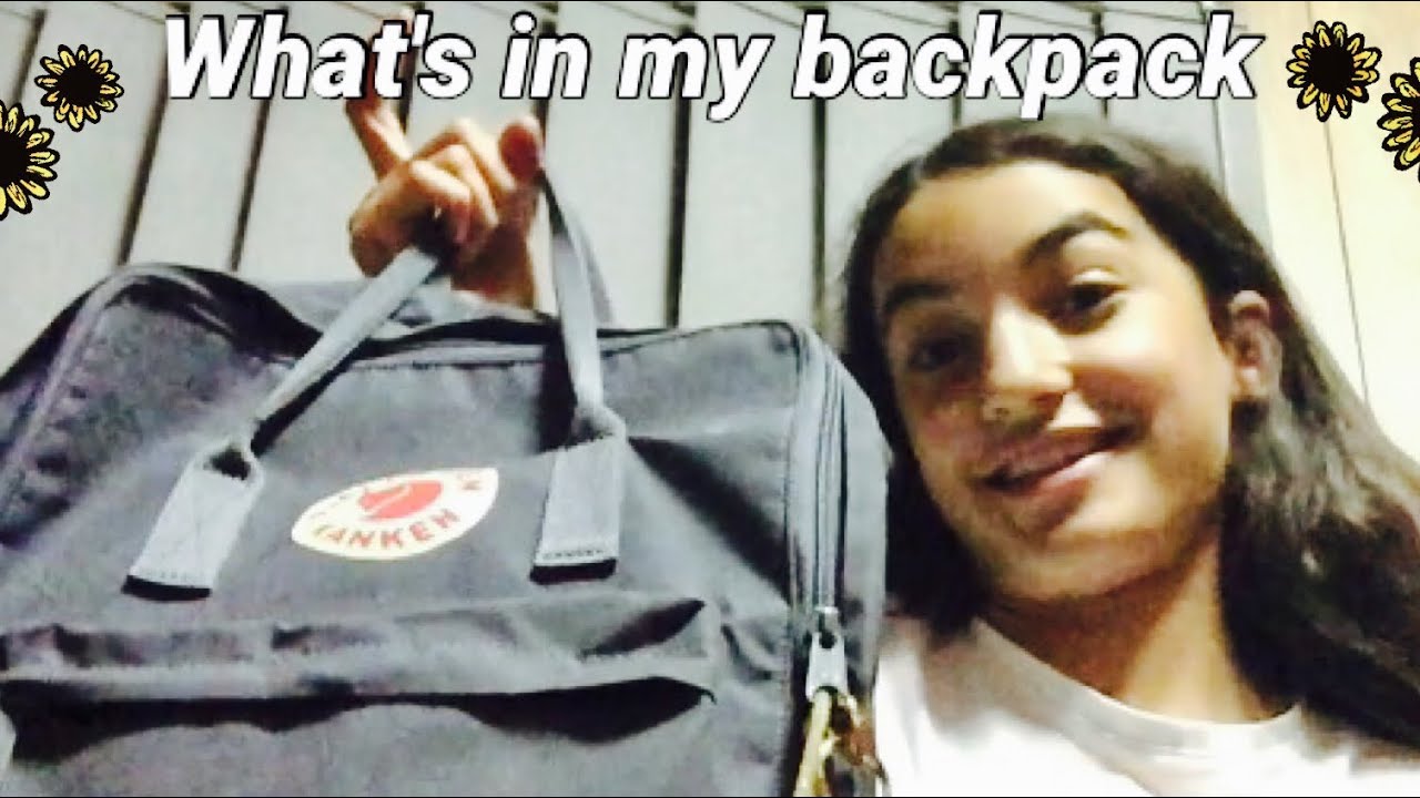 What's In My KanKen Backpack YouTube