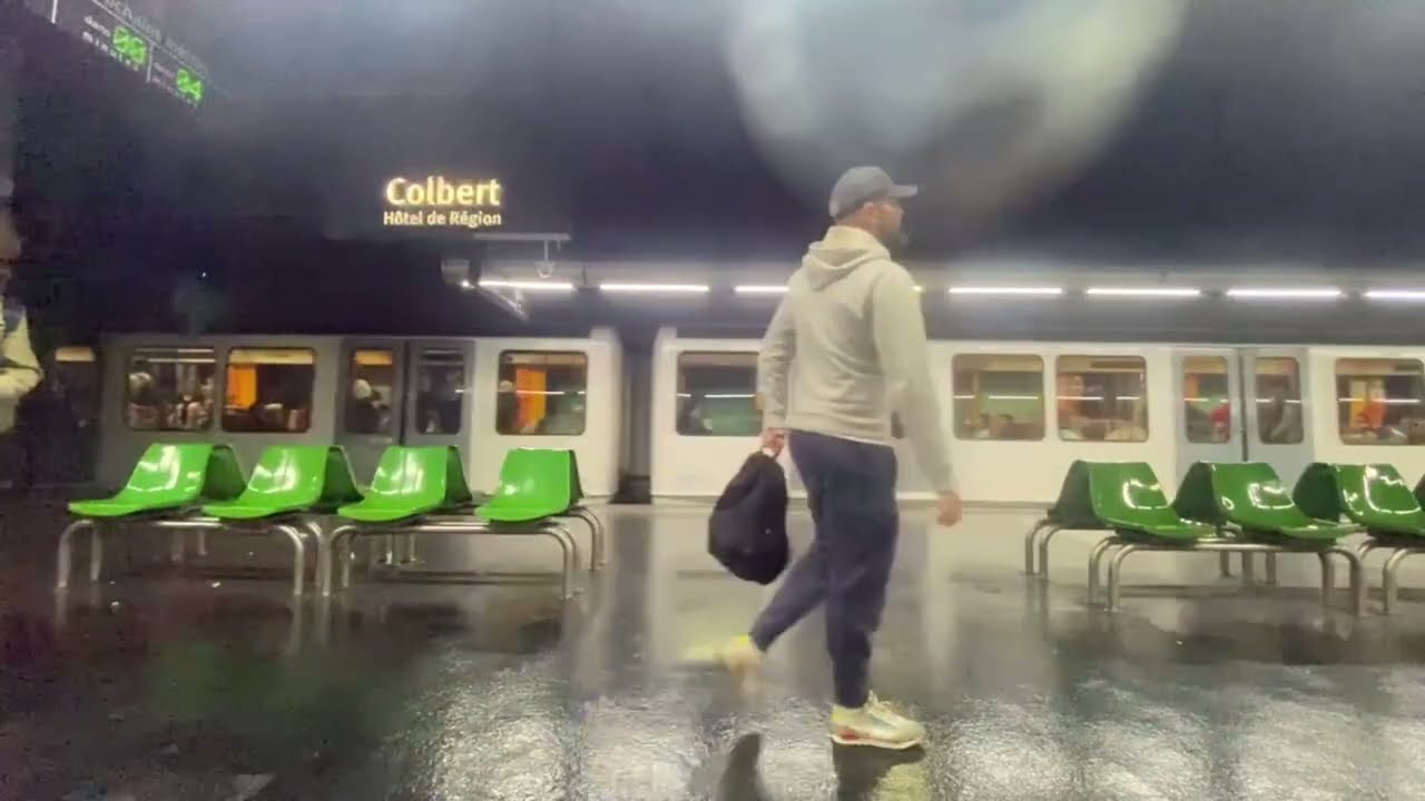 Métro Marseille - Ligne 1 (La Rose - La Fourragère) (Trajet Complet)