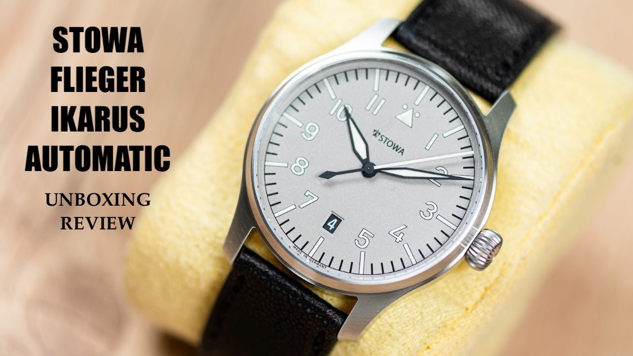 時計 Stowa Flieger Ikarus 40mm Stowa Flieger Ikarus Automatic Top Grade Watch | Review Valjoux