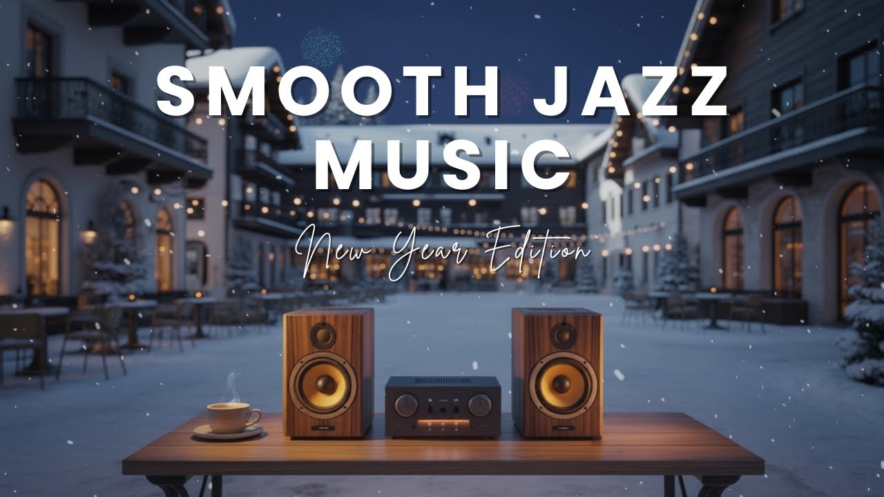 New Year’s Eve Jazz Café ☕ Smooth Late Night Jazz for Relaxing, Working & Reflecting