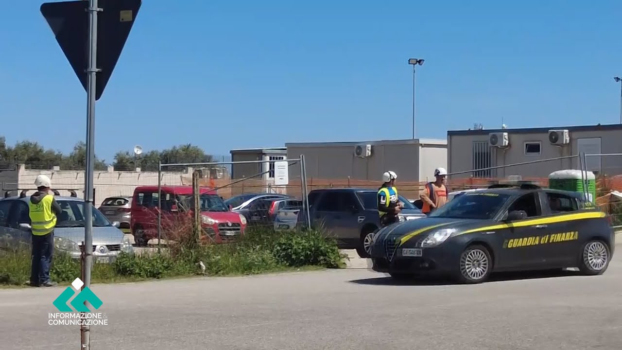 Ispezione interforze nel cantiere dell'ospedale del nuovo ospedale della  Sibaritide