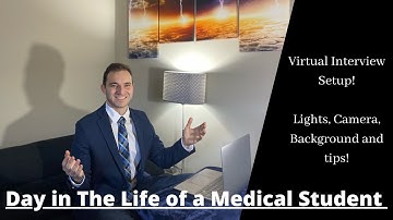 Virtual Residency Interview Tips and Trick Pt. 1 | How To Set Up Your Interview Space