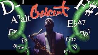ƐNDLƐSS CYCLƐS: John Coltrane's "Crescent" is related to "Giant Steps" | s c o r e s t u d y 0 8