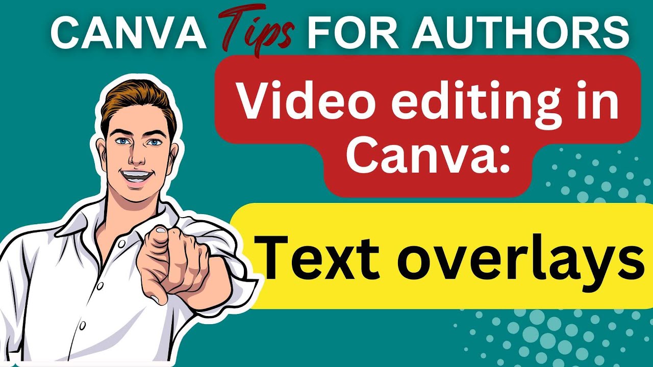 Как добавить текстовые наложения к видео с помощью Canva
