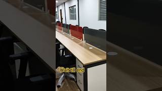 💯 Modern Office Modular Furniture 🪑✨ #OfficeDesign #ModularFurniture #WorkspaceGoals #MumbaiBusiness