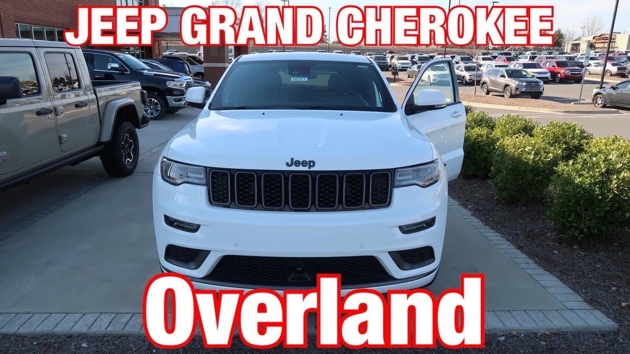 A 2020 Jeep Grand Cherokee Overland High Altitude Walkaround Review
