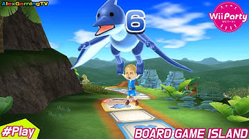 Wii party - Board Game Island (Advancedr CPU, Eng Sub) player Steven vs Tomoko vs Hiroshi vs Anna