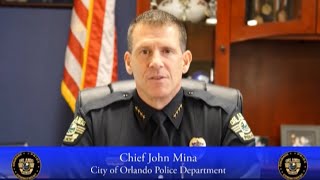 Orlando Police Chief John Mina's Year in Review