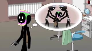 Stickman Mentalist Killer Barber - Stickman die Game screenshot 2