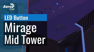 Mirage Mid Tower Case - How to Control the RGB Lighting with the PC LED Button