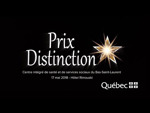Prix Distinction 2018 - CISSS du Bas-Saint-Laurent