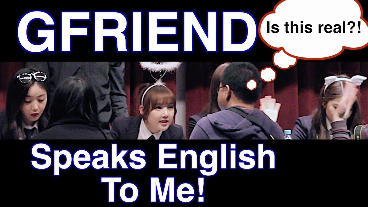 GFRIEND Speaks English To Me! 여자친구 (Re-Upload)