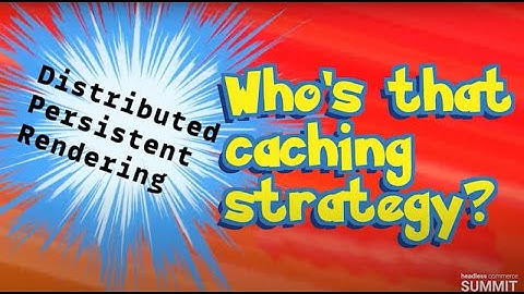 Distributed Persistent Rendering for Large E-commerce Sites, Cassidy Williams
