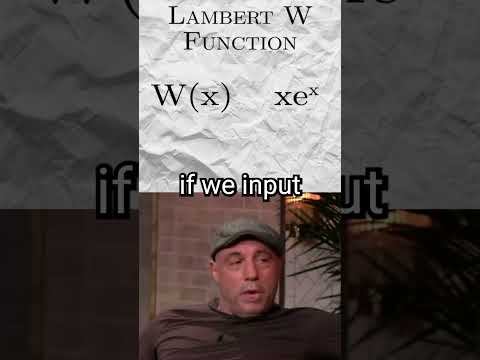 the LAMBERT W