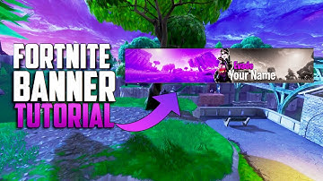 How To Create A Fortnite Banner For Free On iOS and Android! *EASY TUTORIAL (2020)